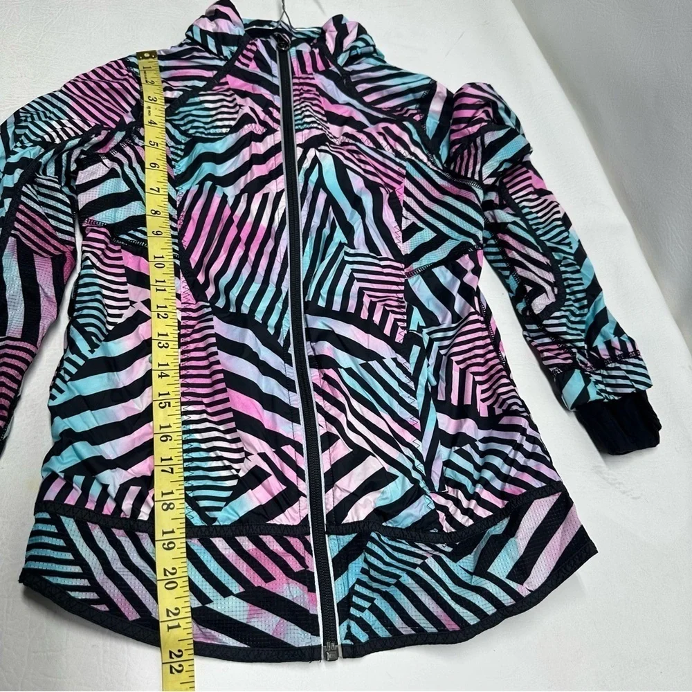 Colorful Striped Women's Jacket